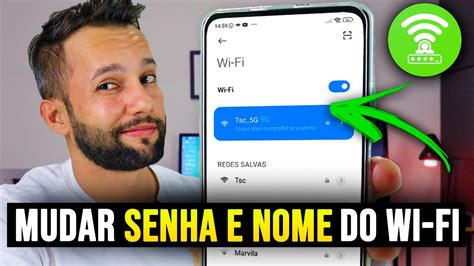 COMO MUDAR A SENHA E NOME DO WIFI PELO CELULAR.